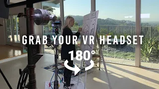 Julia Michaels - Immersive VR180 Inner Monologue Series: Doodling