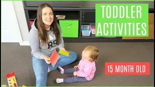 WHAT ACTIVITIES MY TODDLER DOES IN A DAY | 15 MONTH OLD