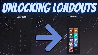 How To Unlock All 10 Loadout Slots