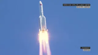 Launch of CASC's Long March 5B Rocket with the Wentian Module