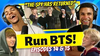 Run BTS! Ep. 14 & 15 Reaction! | "The Return of the Spy (Parts 2 + 3)"