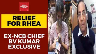 Did NCB Try & Fix Rhea Chakraborty To Make It Non-Bailable Offence? Answers Ex- NCB chief BV Kumar