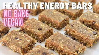 Homemade No-Bake Energy Bars Recipe