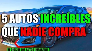 5 AUTOS INCREÍBLES QUE NADIE COMPRA - EL DIOS DE LOS AUTOS IMPARABLE