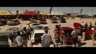 Fast and Furious 7 - Audi R8 vs Dodge Charger Drag Race Scene | Filmy Boy.