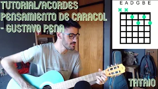 Tutorial/Acordes de Pensamiento de Caracol - Gustavo Pena (El Principe)