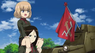 Clawz: Katyusha. Girls und Panzer Remix. Nightcore With Lyrics