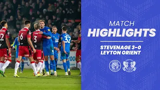 Highlights: Stevenage 3-0 Leyton Orient