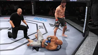 Khabib vs. Anderson Silva (EA Sports UFC 4) Champions Fight