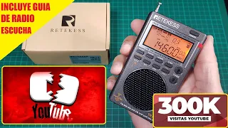 THIS PORTABLE RADIO BROKE THE YOUTUBE ALGORITHM! RETEKESS TR-110 +  RADIO LISTENING GUIDE