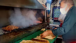 LEVEL 9999 Street Food in Turkey | Turkish Food Adana Kebab