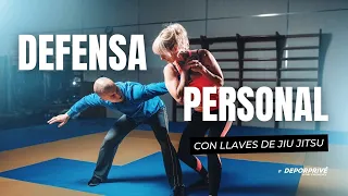 Defensa personal para principiantes - DEPORPRIVÉ Live Jiu Jitsu