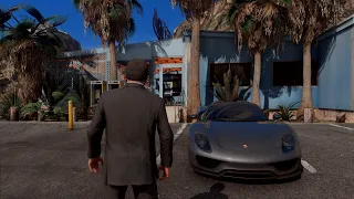 GTA 5 REAL LIFE graphics Porsche 918 Spyder