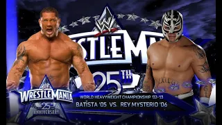 WWE 2K24: Batista vs Rey Mysterio "World Heavyweight Championship"