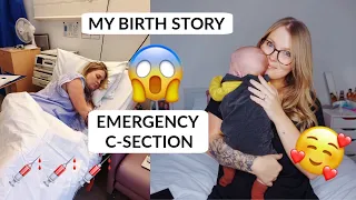 MY BIRTH STORY 😱 - EMERGENCY C-SECTION 2020 😨💉