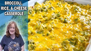 Broccoli, Rice and Cheese Casserole, The Perfect Side Dish Recipe