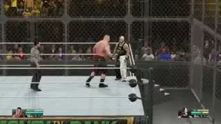 WWE 2K15 BROKE LESNAR VS REY MYSTERIO HEAVY WEIGHT CHAMPIONSHIP