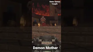 Defeating the Demon Mother (Doom 64 Final. Boss)