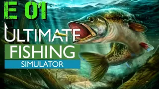 Ultimate Fishing Simulator 🎣 [E-01] Wir versuchen uns als Angler ! Gameplay, Deutsch