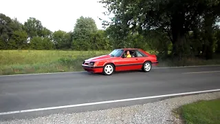 1986 FOX BODY MUSTANG BURNOUT