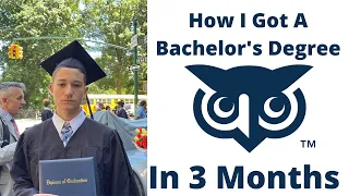 My Exact Method To Get A Bachelor's Degree In 3 Months | Full WGU Guide