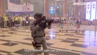 Singapore MOD - Counter-Terrorism Exercise At Changi Airport Terminal 3 [720p]