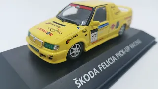 Kaleidoskop slavných vozů Škoda číslo 82 - Škoda Felicia Pick-up Racing 1:43 DeAgostini CZ recenze