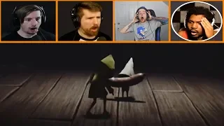 Let's Players Reaction To Six Eating A Nome | Little Nightmares