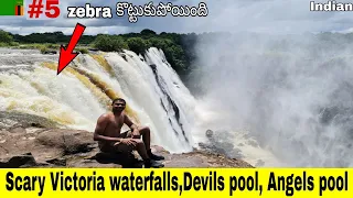 Devils pool | Angels pool | Victoria waterfalls | Uma Telugu Traveller
