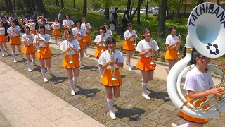 京都橘ブルーメンパレード2015 Kyoto Tachibana SHS Band (Apr 26, 2015)