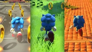 SONIC FORCES - Classic Sonic in Modern Stages