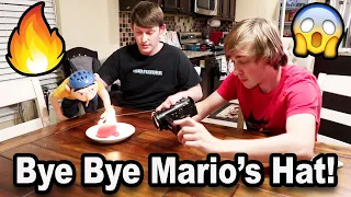 We Set Mario's Hat On FIRE! | Jeffy's BIG Mess! | BTS!