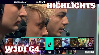 FNC vs MAD - Highlights | Week 3 Day 1 LEC Winter 2023 | Fnatic vs Mad Lions W3D1