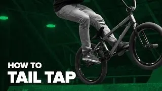 Как сделать тейл тэп на BMX (How to Tail Tap BMX)