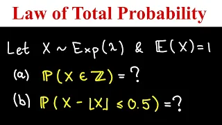 Law of Total Probability | Probability Theory