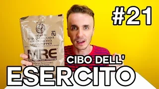 MANGIO CIBO DELL'ESERCITO (MRE - Menu #21)