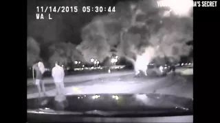 (DRAMATIC MOMENT) Man saved from near-certain death in burning car by good Samaritans