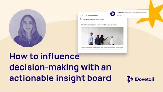 AMA with AM: How to influence decision-making with an actionable insight board