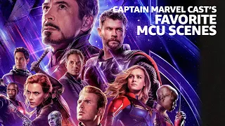 'Captain Marvel' Cast Pick Their Favorite MCU Scenes