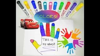 Video for Kids Color the hand with fun colors with markers to learn colors (Video for children)