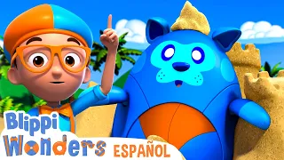 Aventura en la playa | Blippi Wonders | Caricaturas para niños | Videos educativos para niños