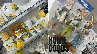 HOME GOODS| SHOP WITH ME🛍️| NEW SPRING ITEMS💐| PATIO FURNITURE AND MORE🐰 #homegoods #spring2023