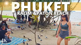 【4K🇹🇭】 Phuket 2023 From Kalim Beach to Patong Beach walking tour