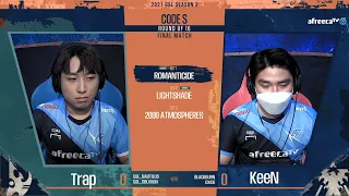 [2021 GSL S3] Ro.16 Group A Match5 Trap vs KeeN