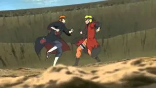 Naruto vs Pain Not Afraid (HD)