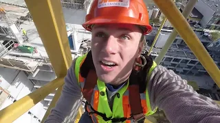 WORKING AS A CONSTRUCTION CRANE OPERATOR