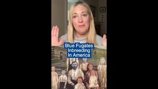 Their Skin Turned Blue From Inbreeding: Blue Fugates #shorts