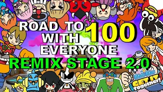 Road to 100 with EVERYONE - Remix 2.0 - Warioware Get it Together