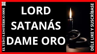 TE 2927: Oración a Satanás para Opulencia | Oración a Satanás para el Dinero | Sendero de Abraxas.