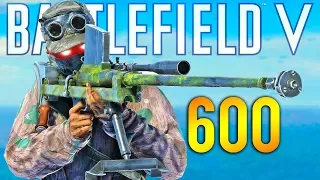 What 600 HOURS of SNIPING Experience Looks Like ⏰ Battlefield 5